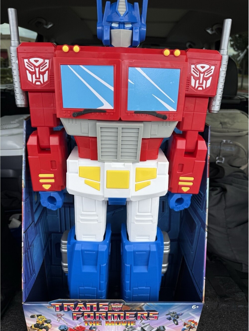 NEW Big-Figs 30" Transformers Optimus Prime Action Figure Target Excl IN HAND